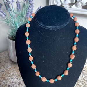 Clay beaded neckless